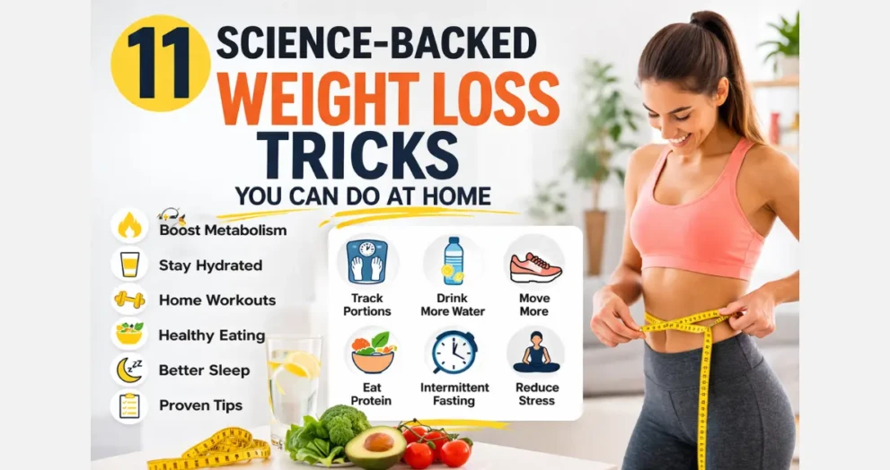 11 science-backed weight loss tricks you can do at home