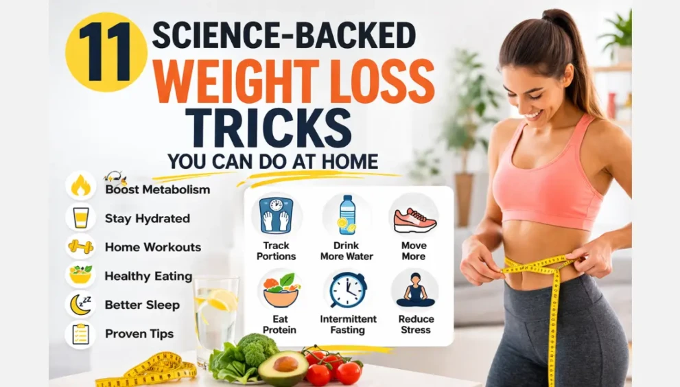 11 science-backed weight loss tricks you can do at home
