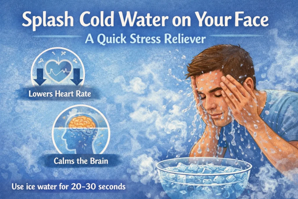 Splash Cold Water on Your Face