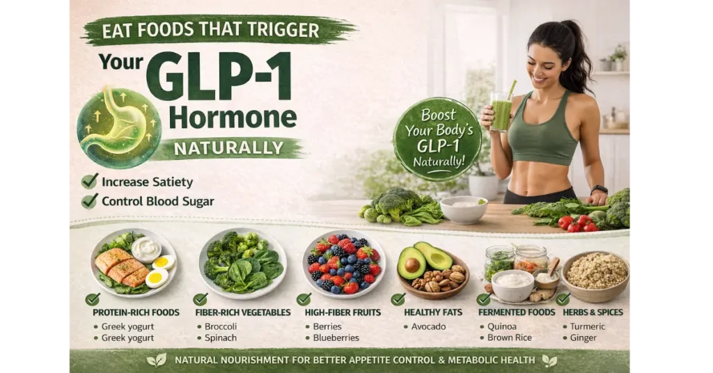 Eat Foods That Trigger Your GLP-1 Hormone Naturally