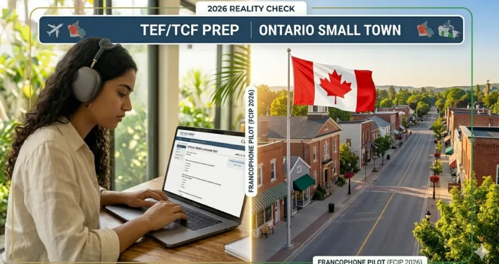 A French-speaking candidate preparing to move to Canada through the FCIP Canada 2026 immigration pathway.