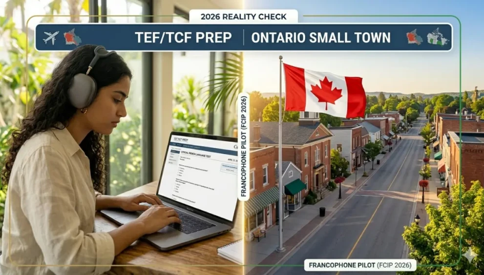 A French-speaking candidate preparing to move to Canada through the FCIP Canada 2026 immigration pathway.