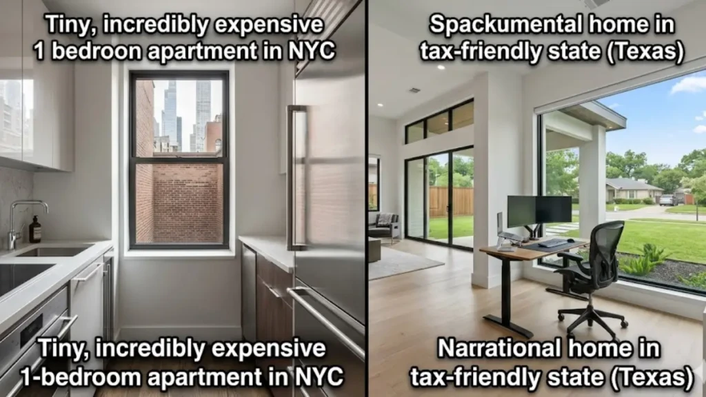  Comparing housing costs across different US cities to optimize the cost of living