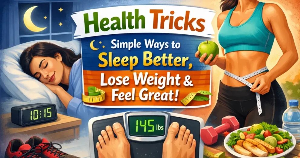 Health Tricks Simple Ways to Sleep Better, Lose Weight and Feel Great