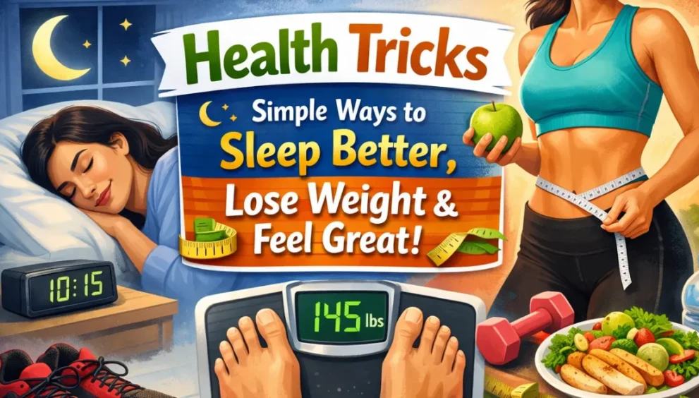 Health Tricks Simple Ways to Sleep Better, Lose Weight and Feel Great