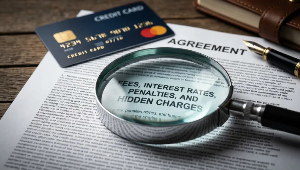 Image 2: Infographic (Under "Dynamic Currency Conversion") Concept: A side-by-side comparison of a European checkout screen. Left Side (Red X): "Pay in USD" showing a bad exchange rate + 5% markup. Right Side (Green Check): "Pay in Euros" showing the true mid-market rate. File Name: dynamic-currency-conversion-scam-hidden-fees.png ALT Text: Infographic explaining how to avoid the hidden fees of dynamic currency conversion abroad. Image 3: Lifestyle/Tech Image (Under "The Cash Advance Trap") Concept: A person standing at an ATM with a warning icon overlaid on the screen as they insert a credit card, symbolizing the cash advance penalty trap. File Name: credit-card-cash-advance-atm-fee.jpg ALT Text: Avoiding the massive interest and hidden fees of a credit card cash advance at an ATM.