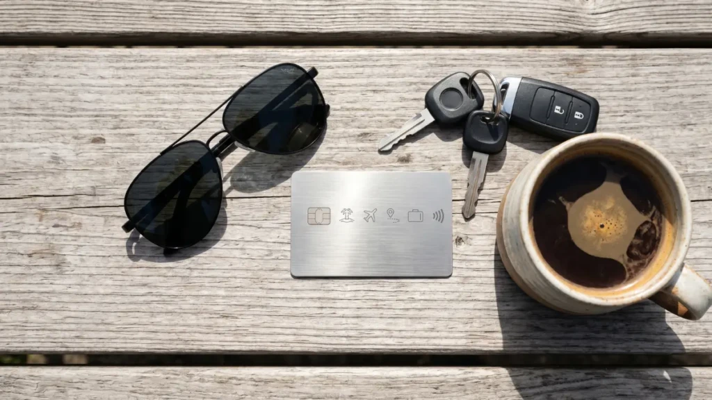 Using a premium travel credit card to maximize rewards during a spring weekend road trip.